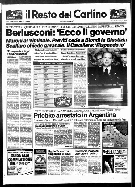 Il Resto del Carlino : giornale dell'Emilia